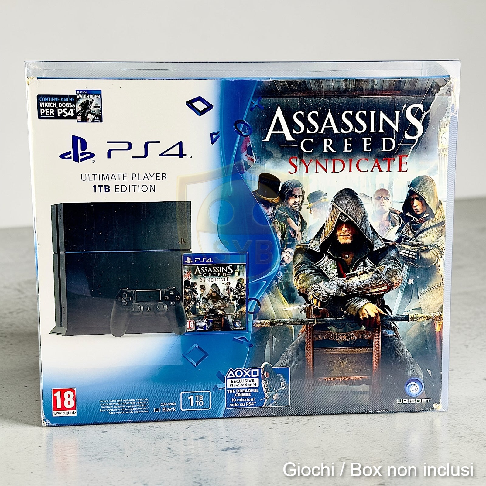 Custodia PS4 Fat Limited edition Sony PlayStation Console Protezione semi-rigida