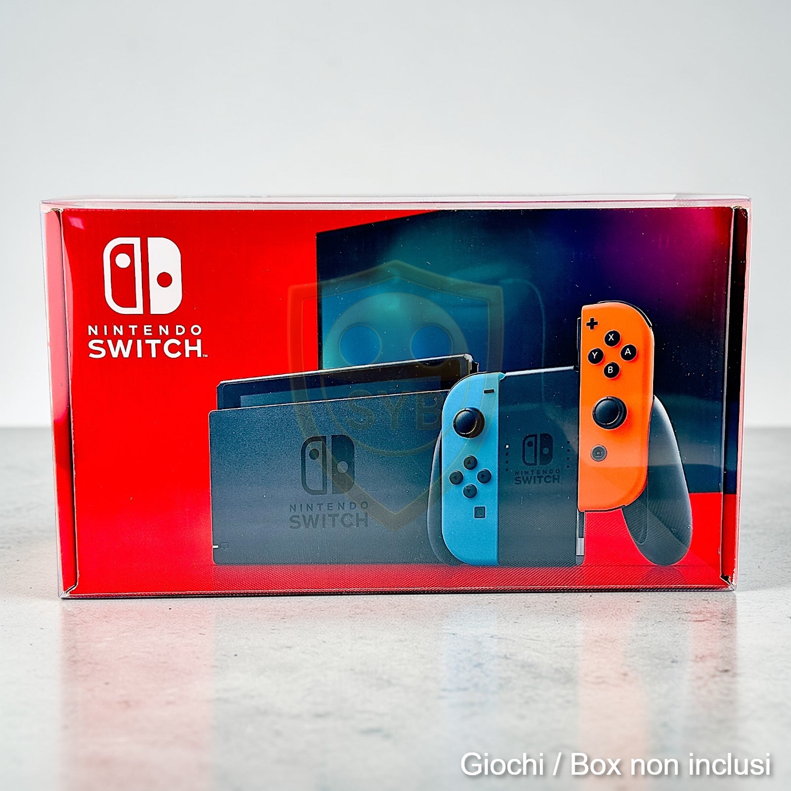Custodia compatibile con console Switch V1/V2 Teca Protettiva Plastica semi-rigida
