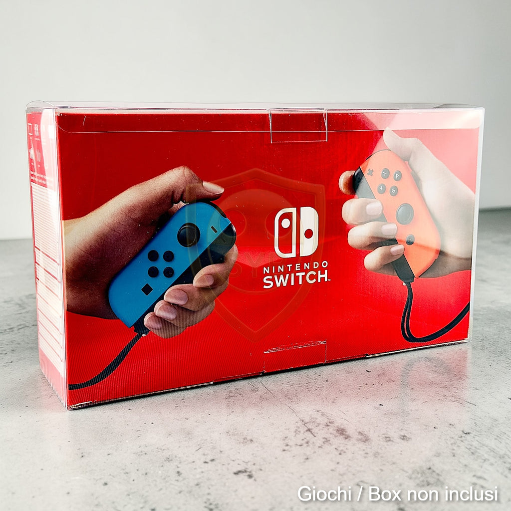 Custodia compatibile con console Switch V1/V2 Teca Protettiva Plastica semi-rigida