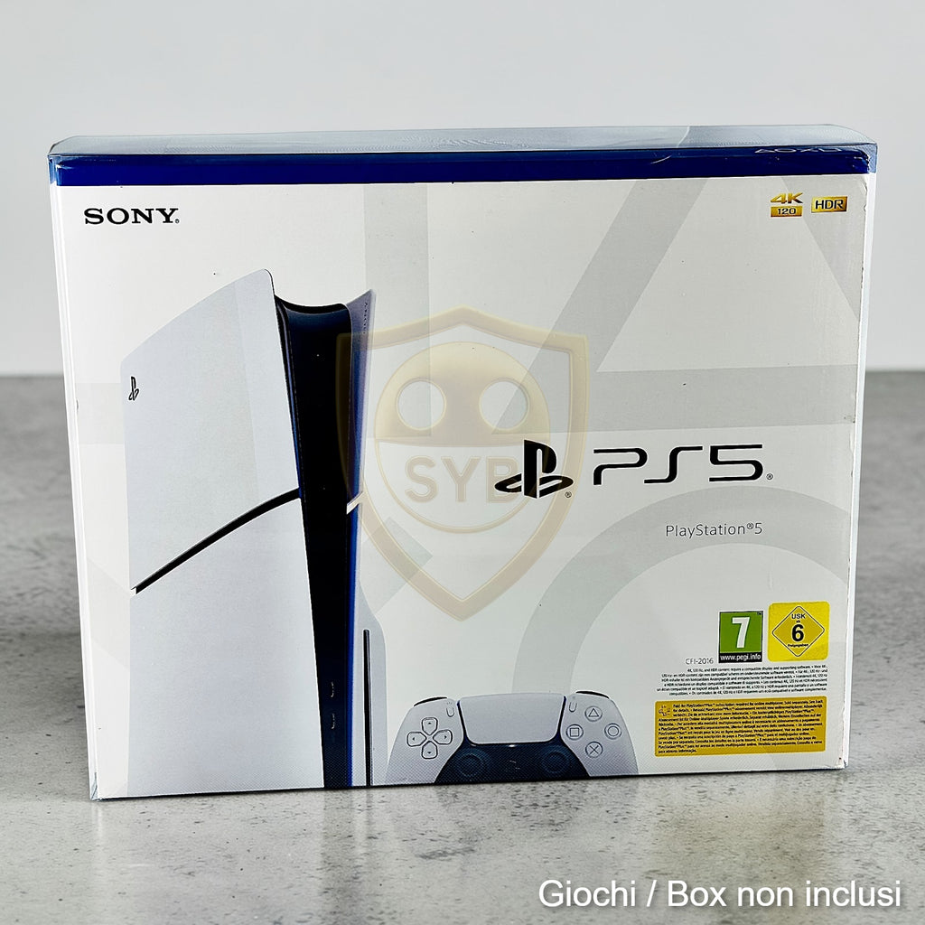 Custodia PlayStation PS5 Slim Console Protezione semi-rigida Trasparente