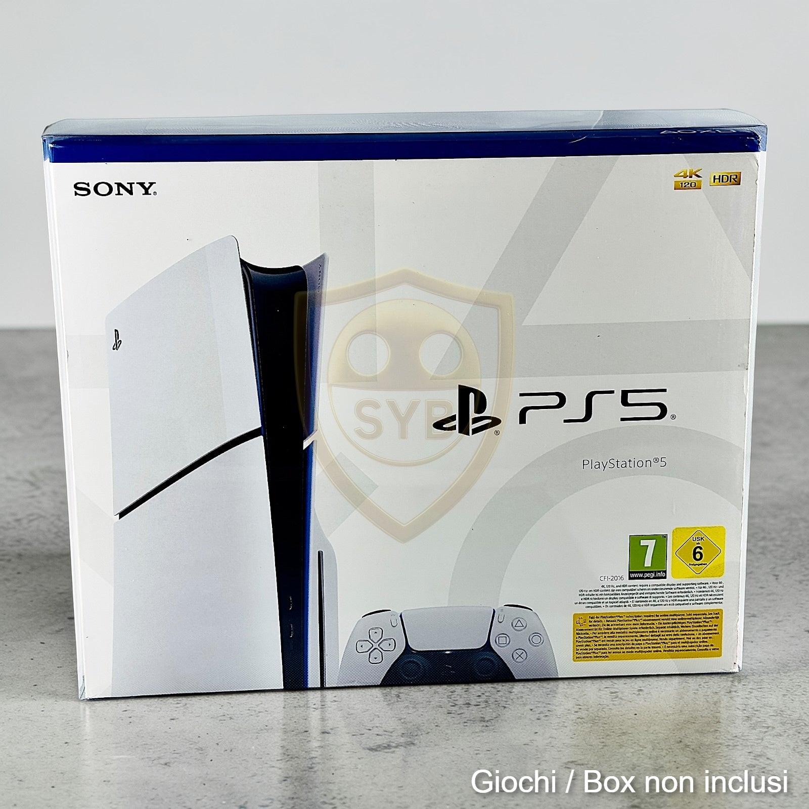 Custodia PlayStation PS5 Slim Console Protezione semi-rigida Trasparente