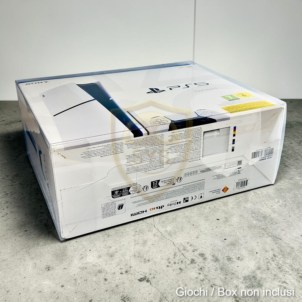 Custodia PlayStation PS5 Slim Console Protezione semi-rigida Trasparente