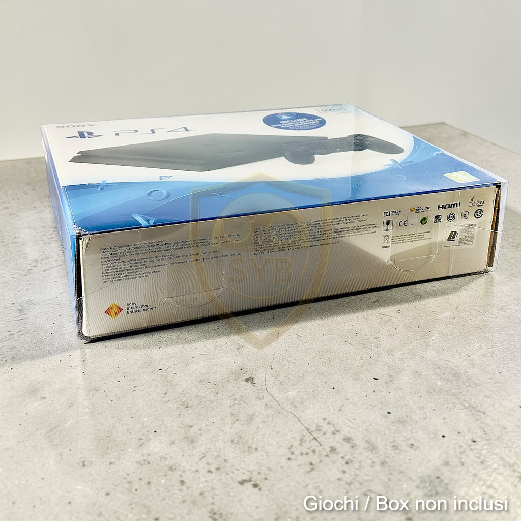 Custodia compatibile con Console PS4 Slim Sony PlayStation Protezione semi-rigida Game