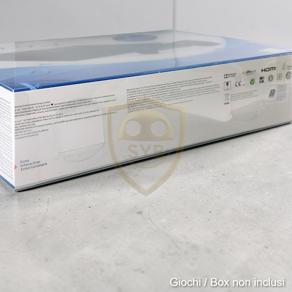 Custodia compatibile con Console PS4 Slim Sony PlayStation Protezione semi-rigida Game