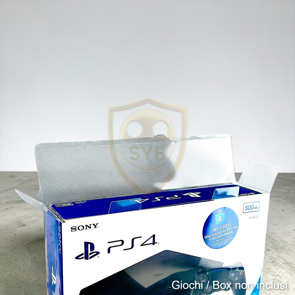 Custodia compatibile con Console PS4 Slim Sony PlayStation Protezione semi-rigida Game
