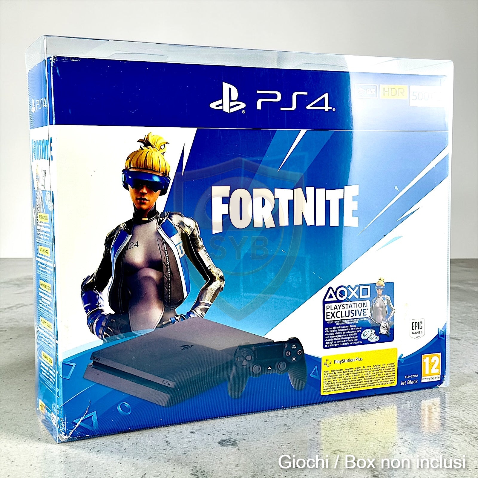 Custodia compatibile con console PS4 Slim Limited Edition Sony PlayStation Protezione semirigida