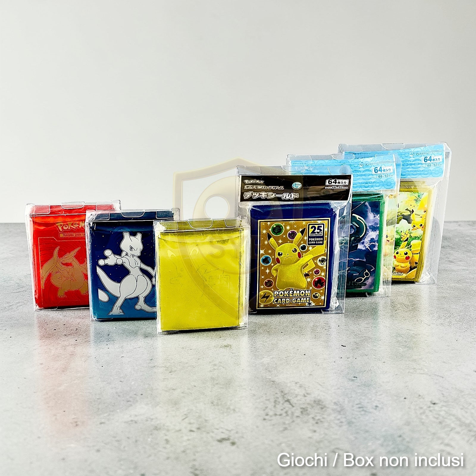 Custodia Sleeve Standard / Giapponesi Pokemon center One piece PET semi-rigida