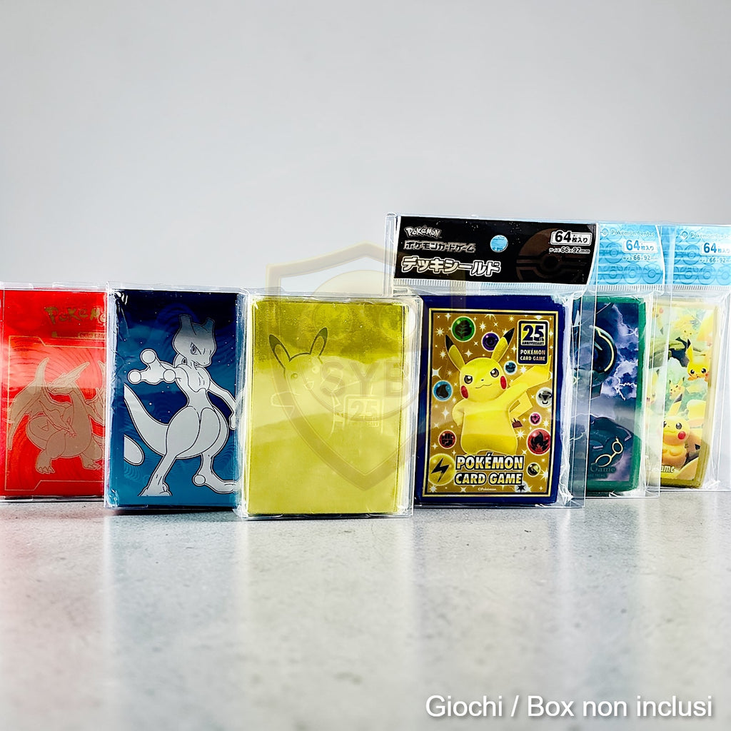 Custodia Sleeve Standard / Giapponesi Pokemon center One piece PET semi-rigida