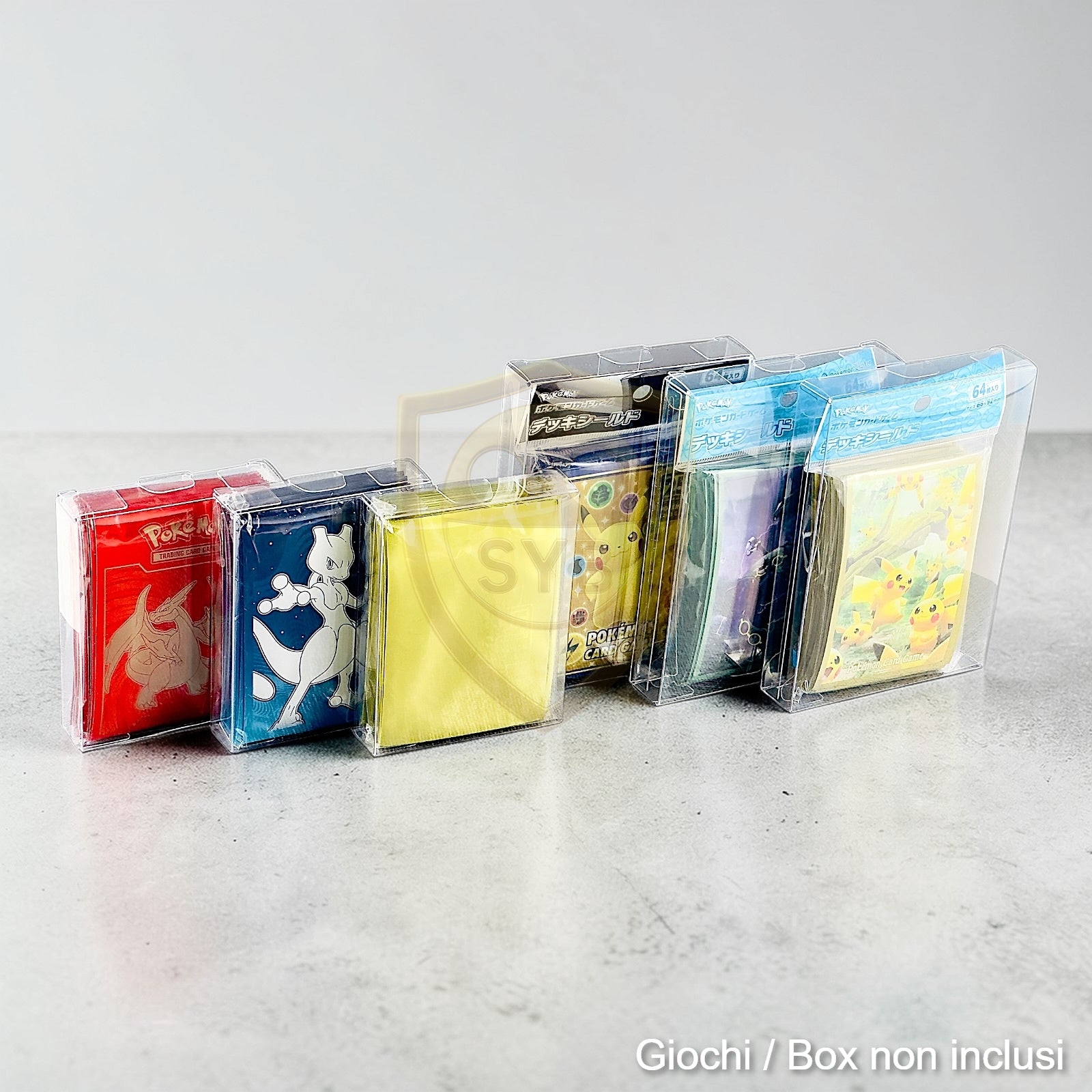 Custodia Sleeve Standard / Giapponesi Pokemon center One piece PET semi-rigida