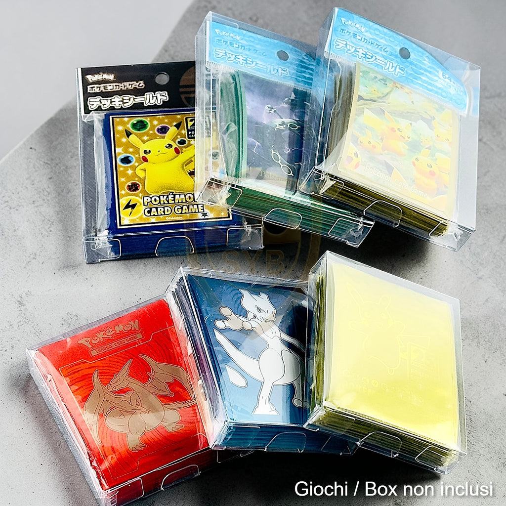 Custodia Sleeve Standard / Giapponesi Pokemon center One piece PET semi-rigida