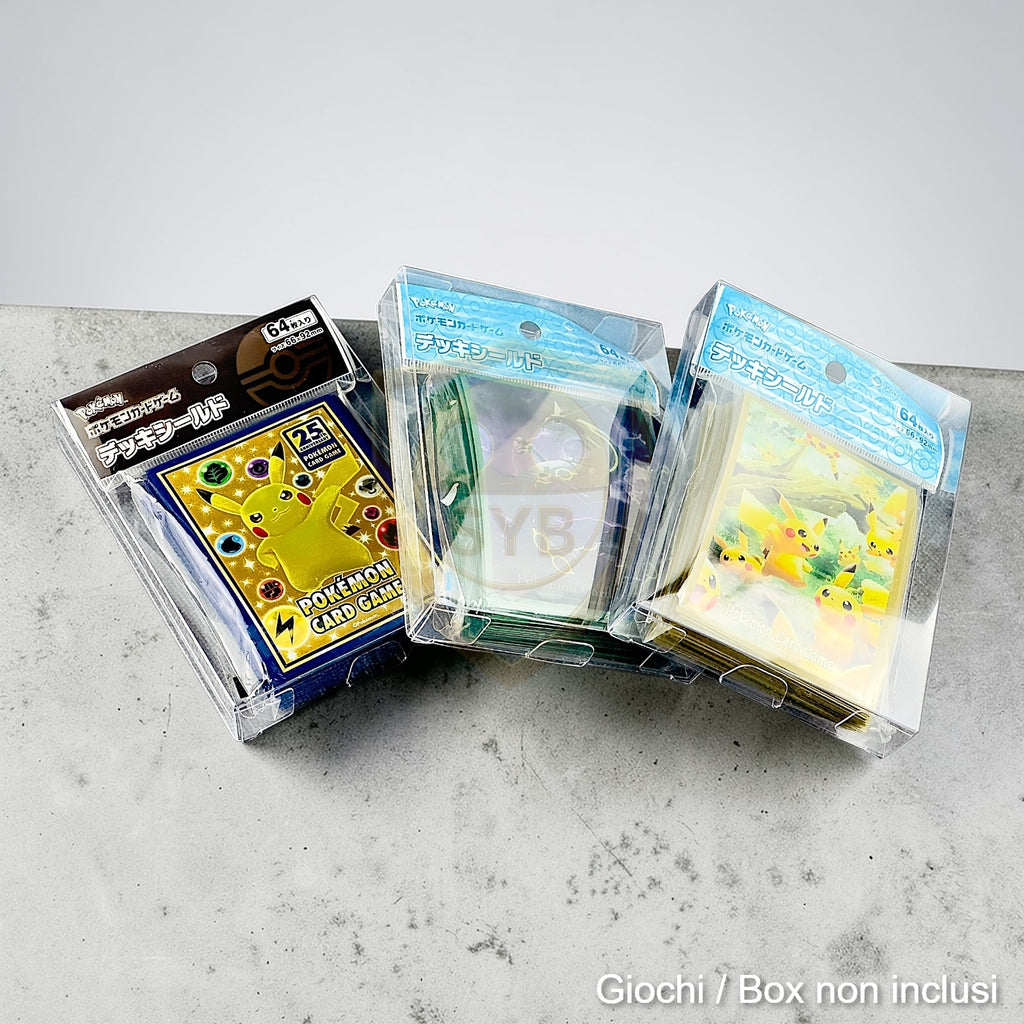 Custodia Sleeve Standard / Giapponesi Pokemon center One piece PET semi-rigida