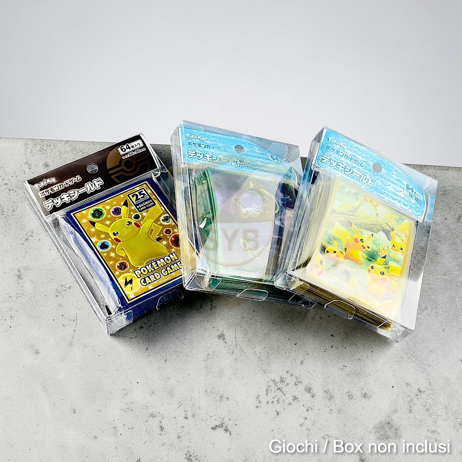 Custodia Sleeve Standard / Giapponesi Pokemon center One piece PET semi-rigida