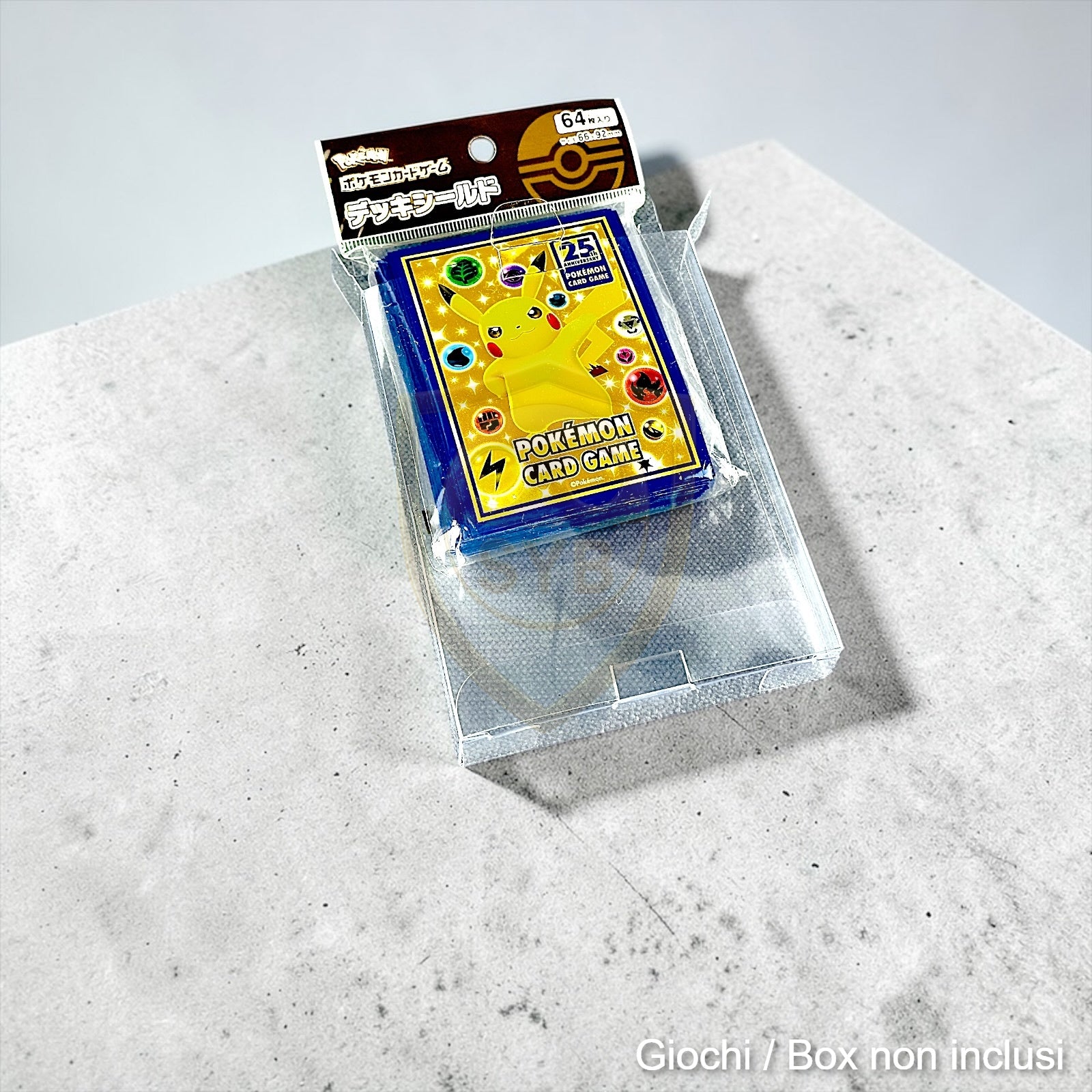 Custodia Sleeve Standard / Giapponesi Pokemon center One piece PET semi-rigida