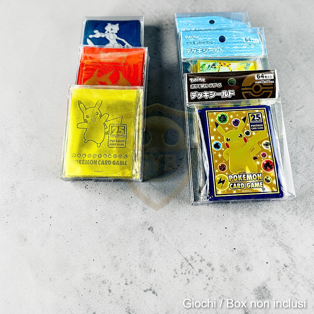 Custodia Sleeve Standard / Giapponesi Pokemon center One piece PET semi-rigida