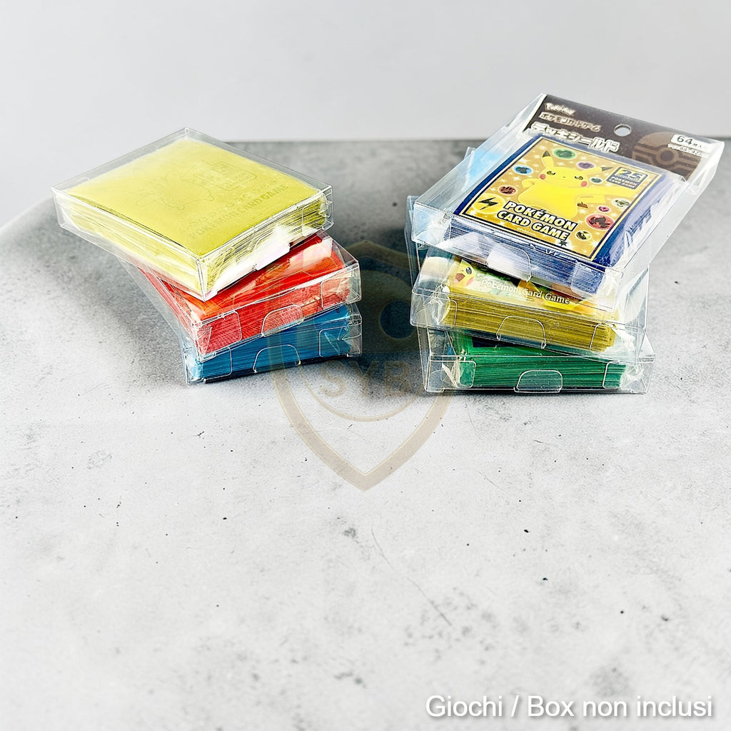 Custodia Sleeve Standard / Giapponesi Pokemon center One piece PET semi-rigida