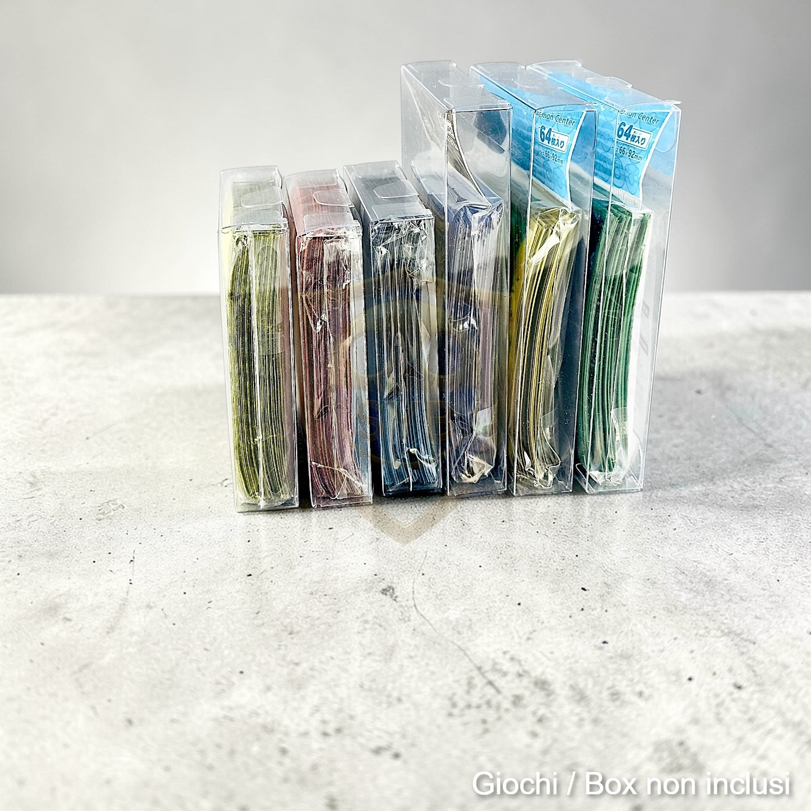 Custodia Sleeve Standard / Giapponesi Pokemon center One piece PET semi-rigida