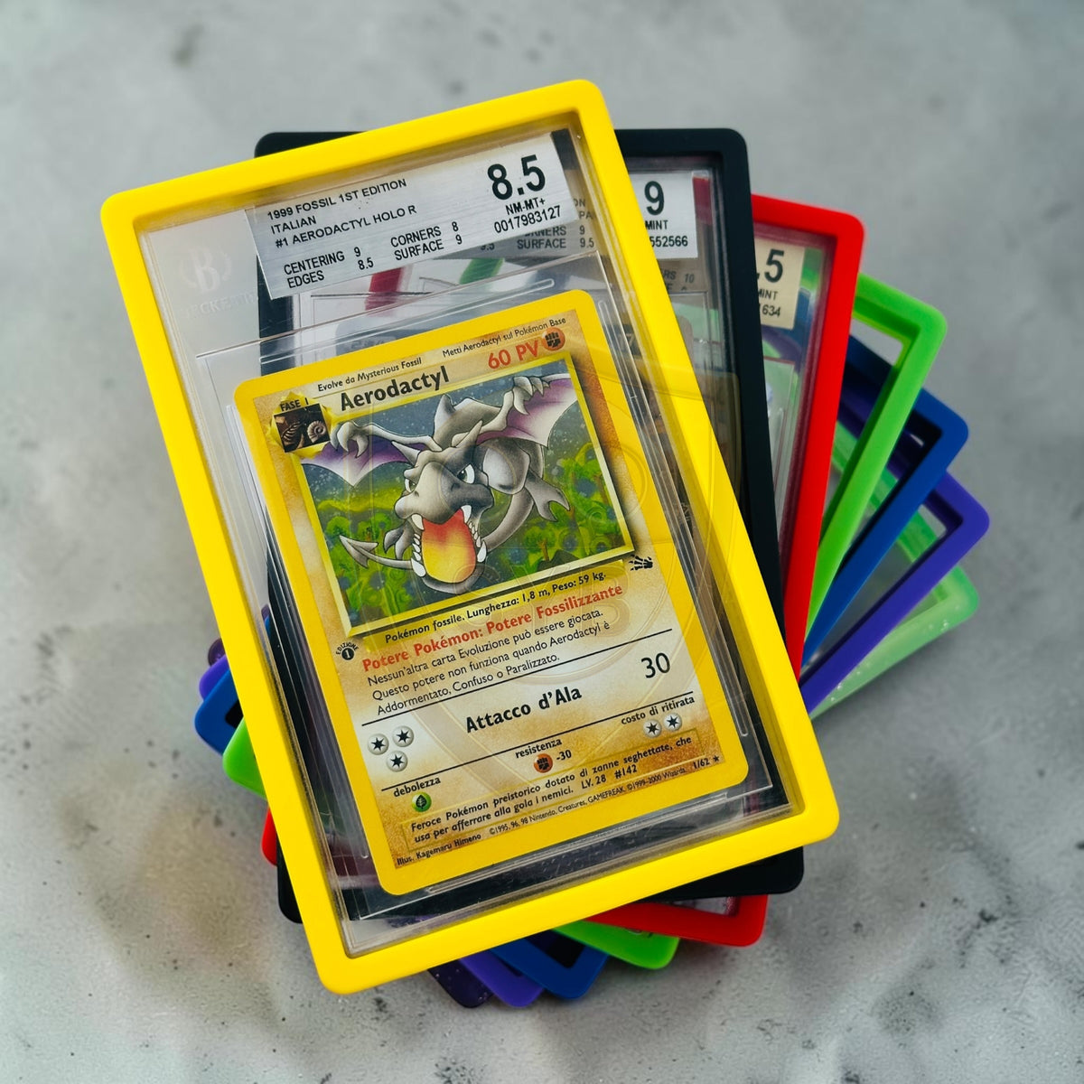 Bumper BGS Beckett Slab per Carte Gradate OnePiece Pokemon Magic Graded Guard