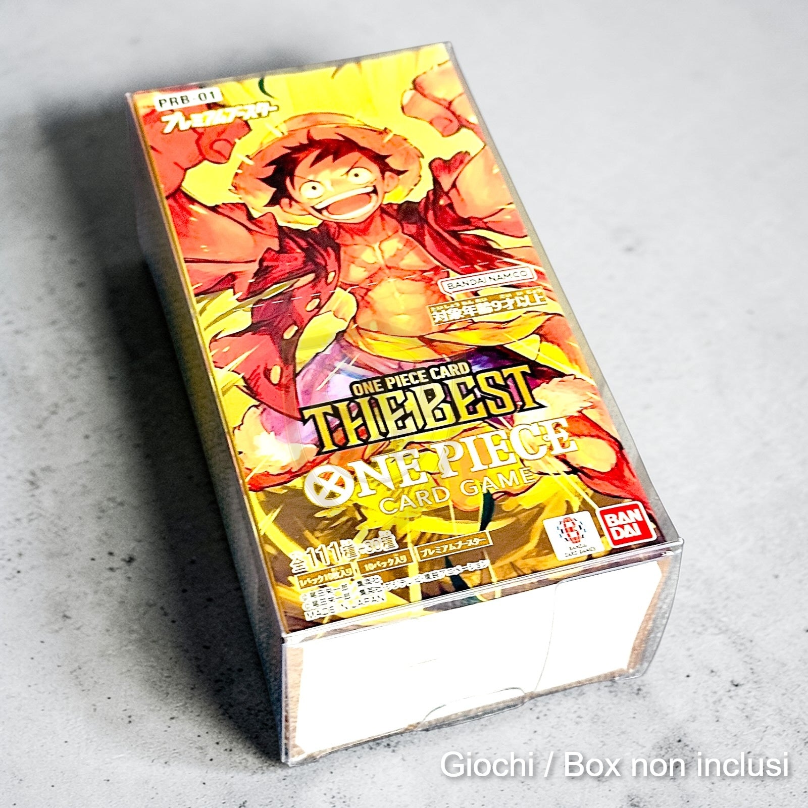Custodia PRB Jap box One Piece Cover prb01 prb02 prb03 in versione Giapponese