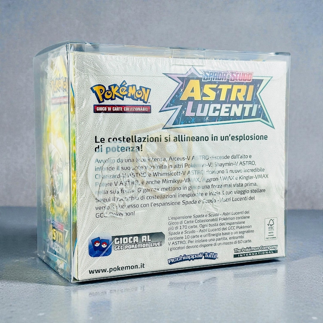 Custodia Rigida Trasparente per Booster Box 36 Pokémon / Harry potter –  Protector Case