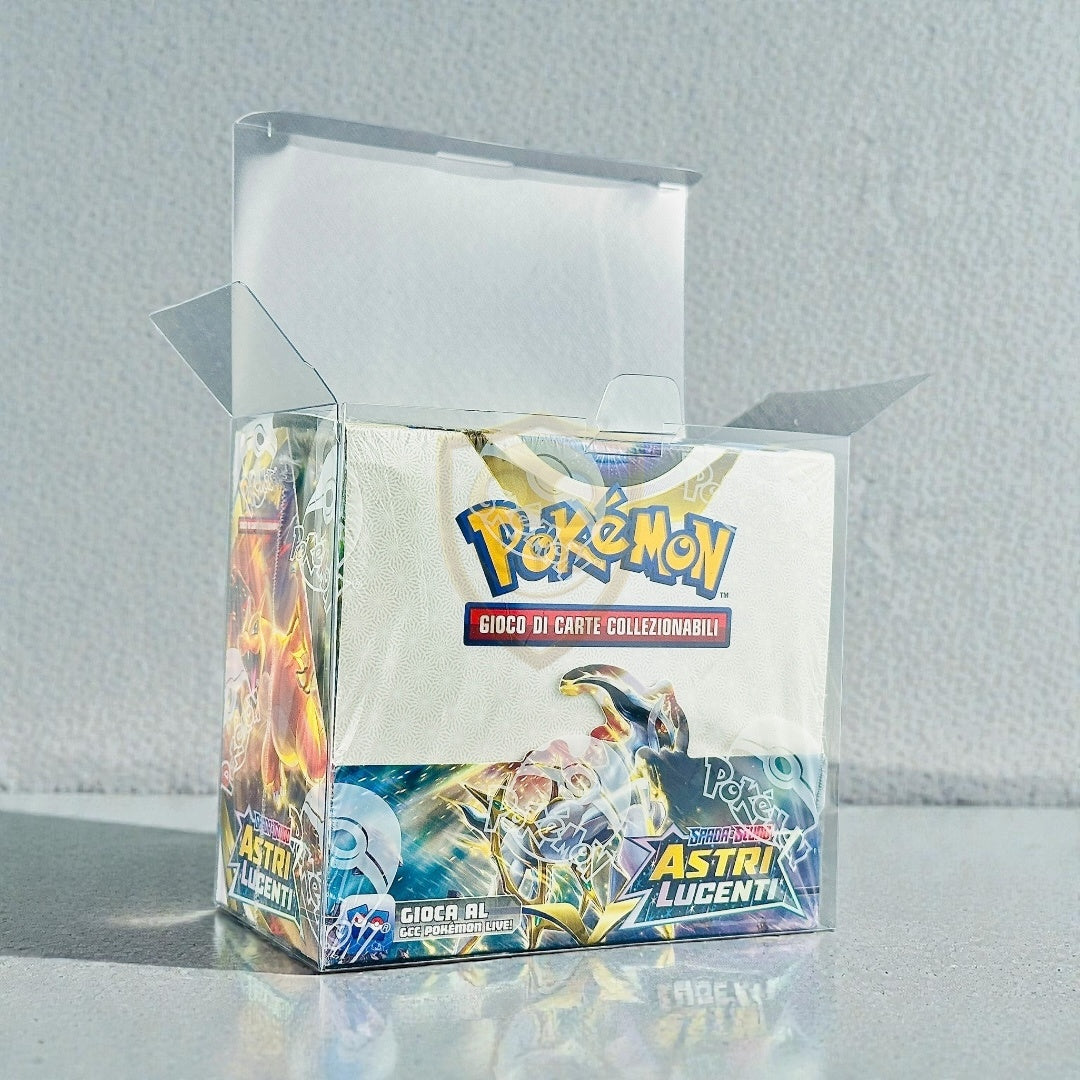 Custodia Rigida Trasparente per Booster Box 36 Pokémon / Harry potter –  Protector Case