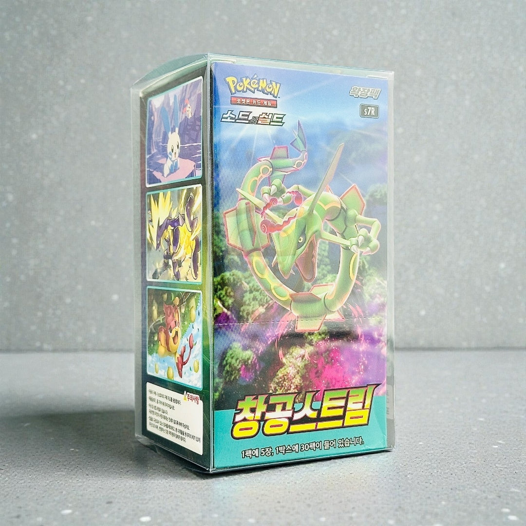 Custodia Rigida Trasparente per Box Coreano Pokémon – Eevee Heroes 151