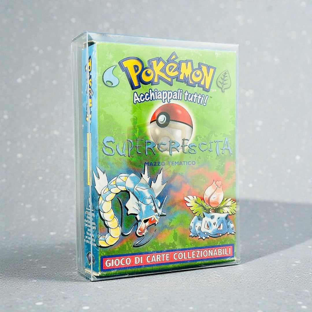 Custodia Rigida Trasparente per Mazzo Tematico Pokémon Prima Serie – Old Deck Protector