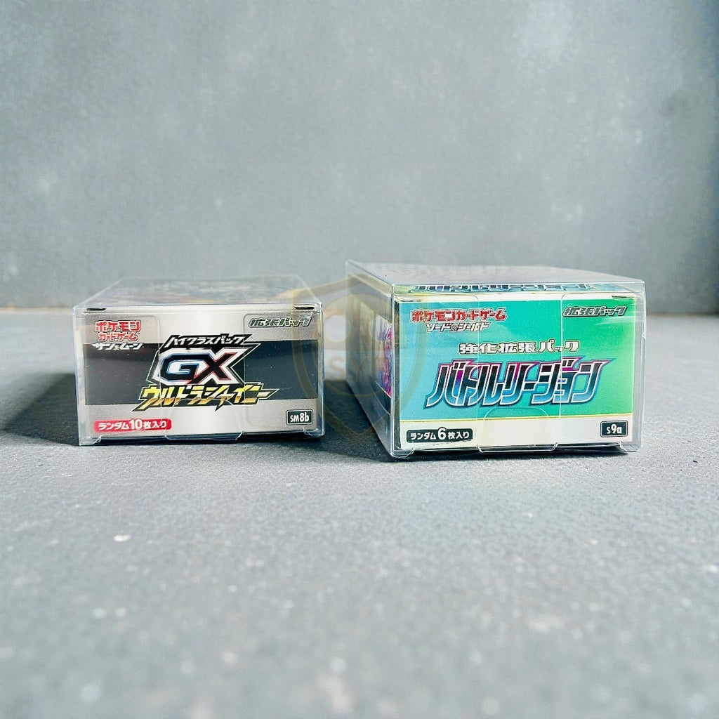 Custodia Protettiva Plastica per Pokémon Booster Box JAP – 10/16/20 Packs