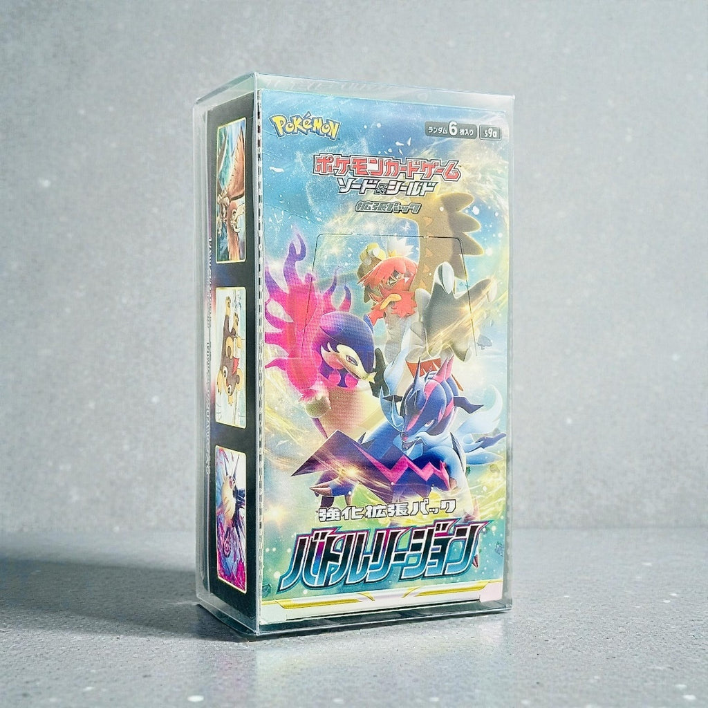 Custodia Protettiva Plastica per Pokémon Booster Box JAP – 10/16/20 Packs