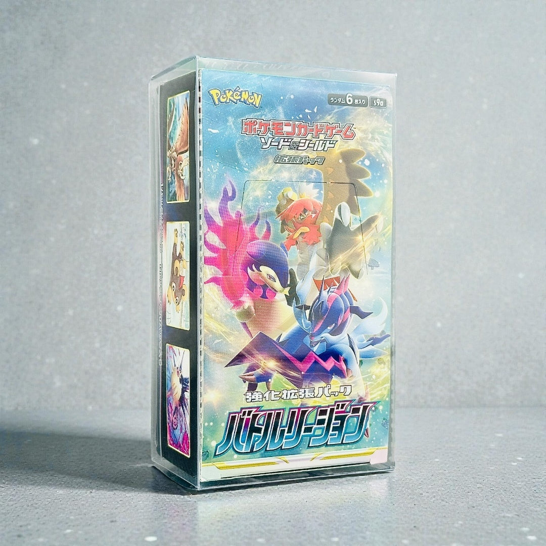 Custodia Protettiva Plastica per Pokémon Booster Box JAP – 10/16/20 Packs