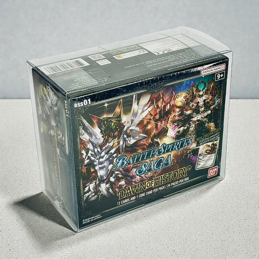 Custodia Rigida Trasparente per Box Battle Spirits Saga – BSS01 / BSS02 / Box 24