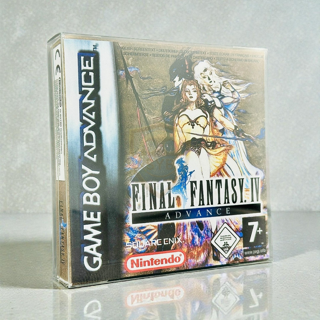 Custodia Rigida Trasparente per Giochi GBA – Game Boy Advance Protector Case