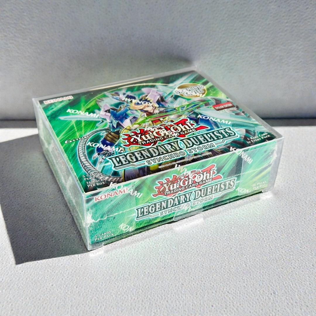 Custodia Rigida Trasparente per Box Yu-Gi-Oh – 24/36 Bustine Protector Case