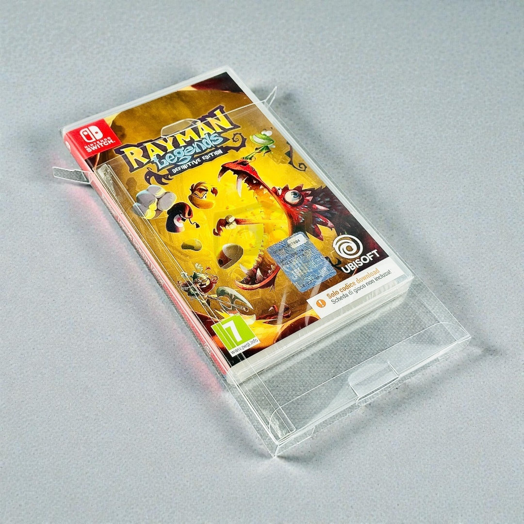 Custodia Trasparente Protettiva per Giochi e Accessori Nintendo Switch