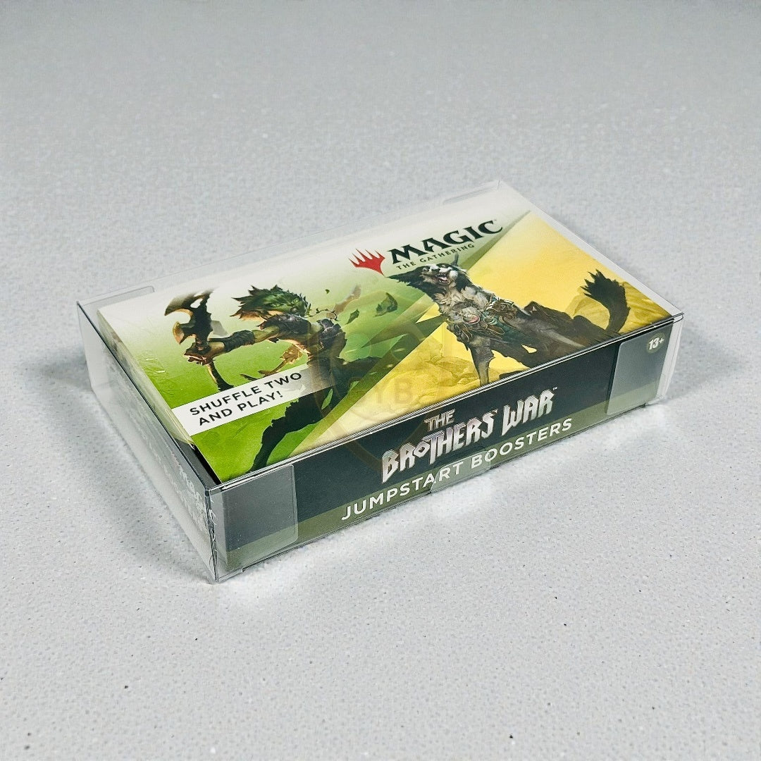 Custodia Protettiva Rigida Trasparente per Jumpstart Boosters Box Magic