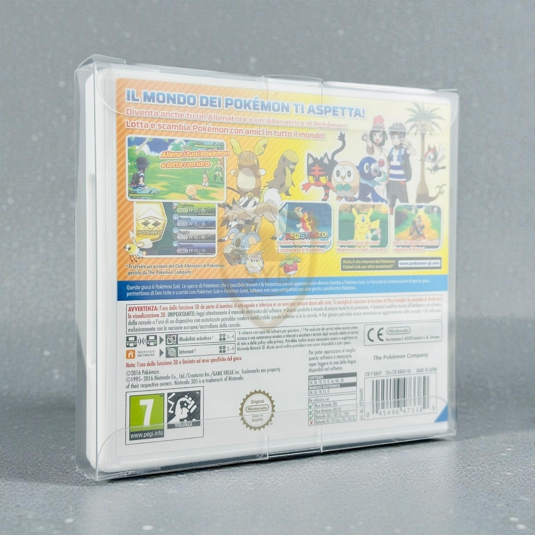 Custodia Trasparente Protettiva per Giochi Nintendo 3DS