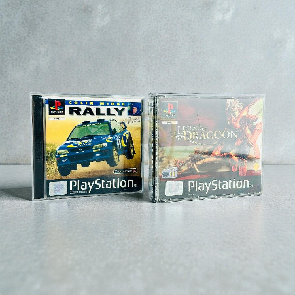 Custodia Doppia Rigida per Giochi PS1 – Protezione Box PlayStation 1