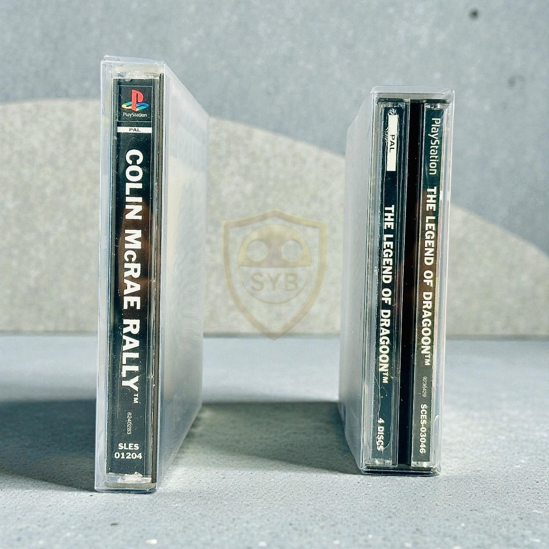 Custodia Doppia Rigida per Giochi PS1 – Protezione Box PlayStation 1