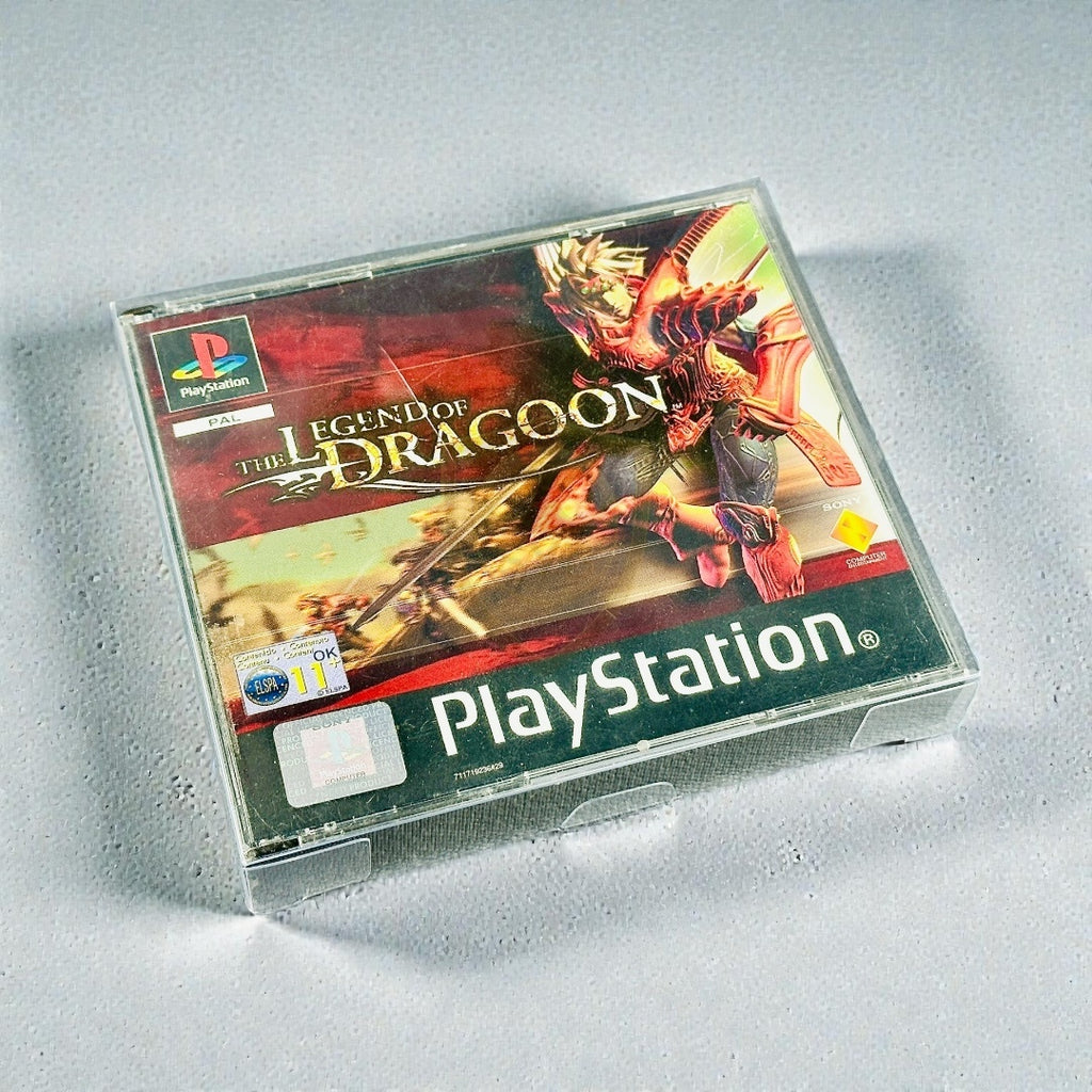 Custodia Doppia Rigida per Giochi PS1 – Protezione Box PlayStation 1