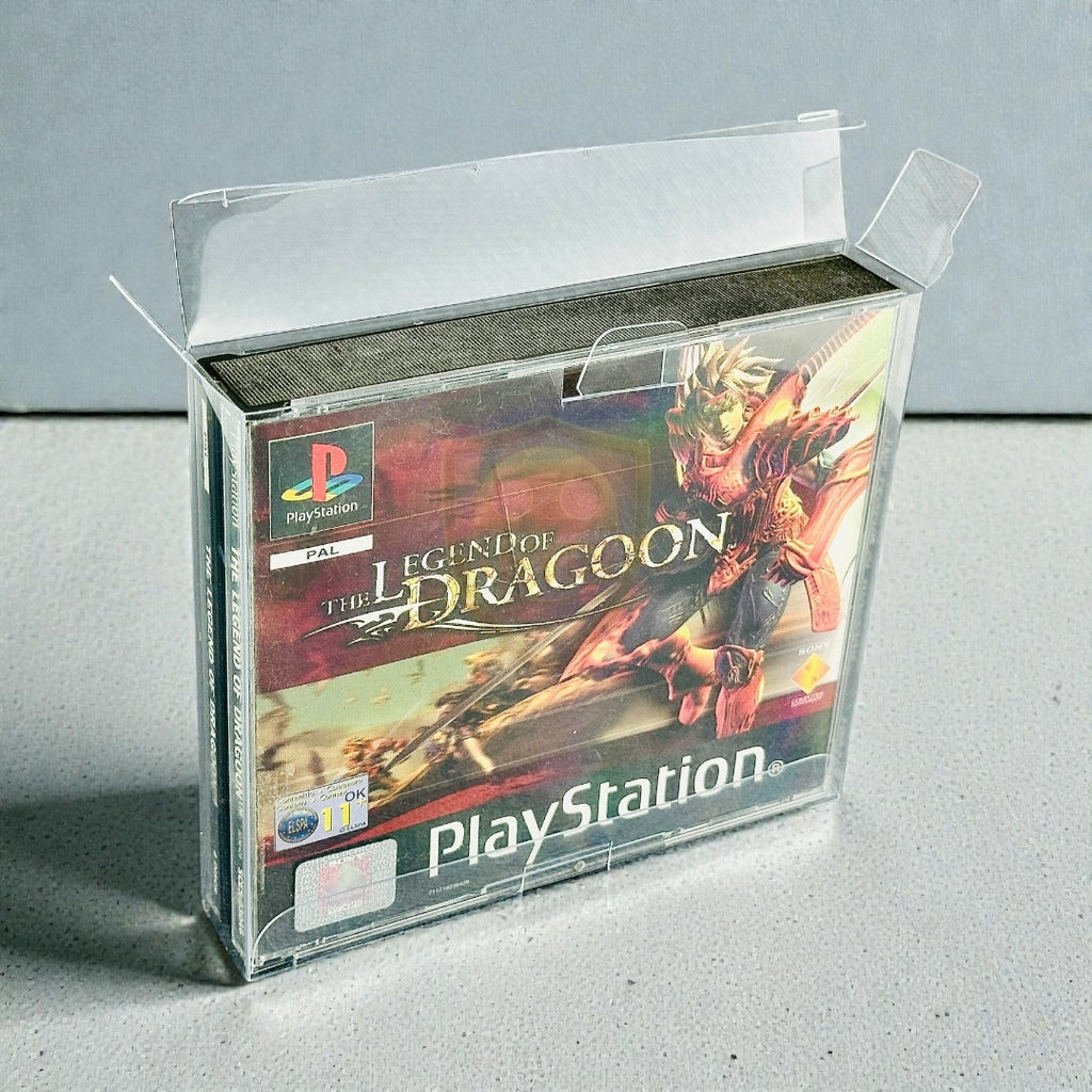 Custodia Doppia Rigida per Giochi PS1 – Protezione Box PlayStation 1