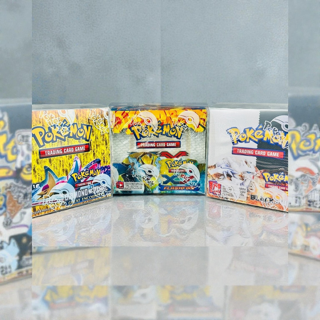 Custodia Rigida Trasparente per Booster Box Pokémon 36 Pack – XY/Platinum/Black & White Diamond