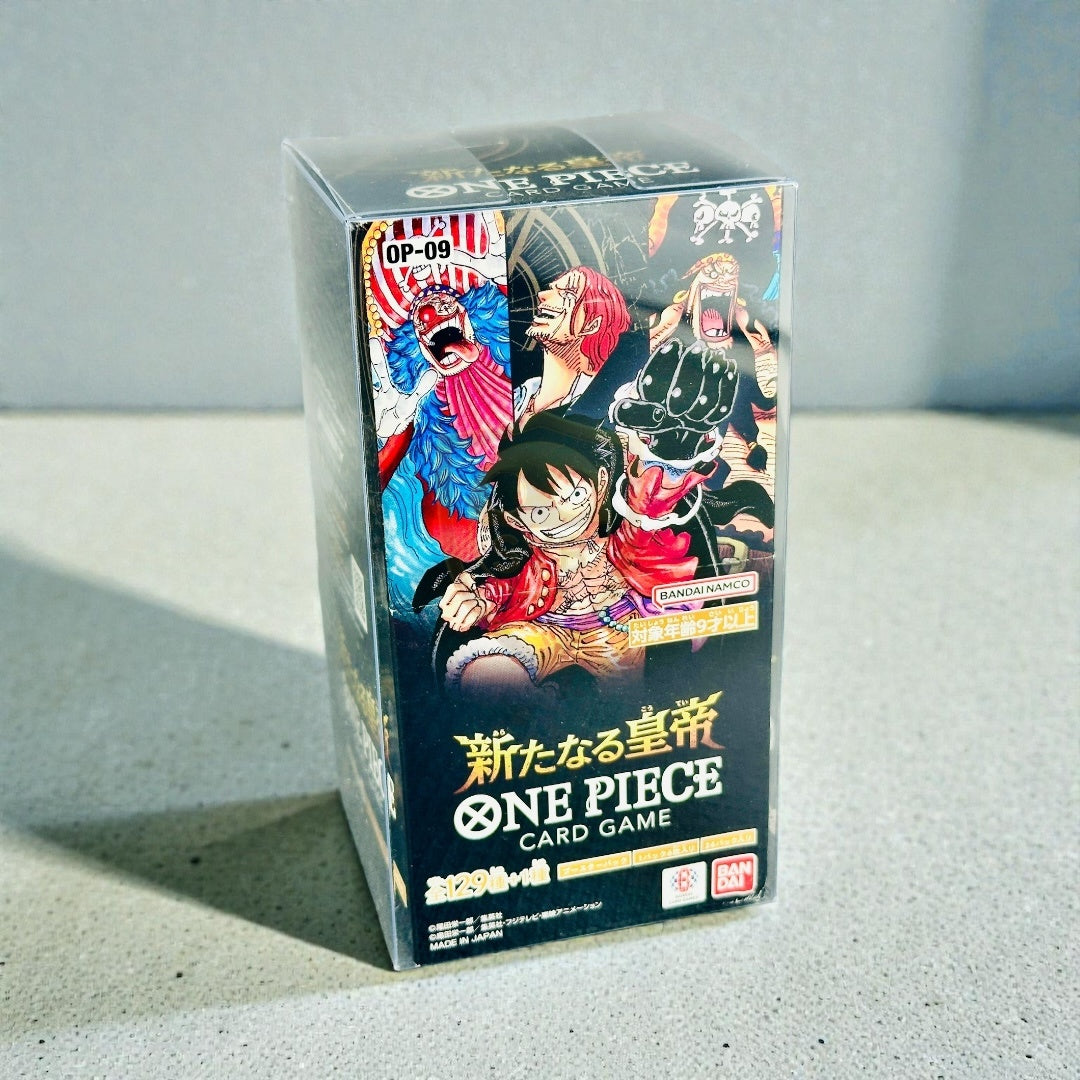 Custodia Semirigida Trasparente per Booster Box One Piece TCG – Protezione Box Jap