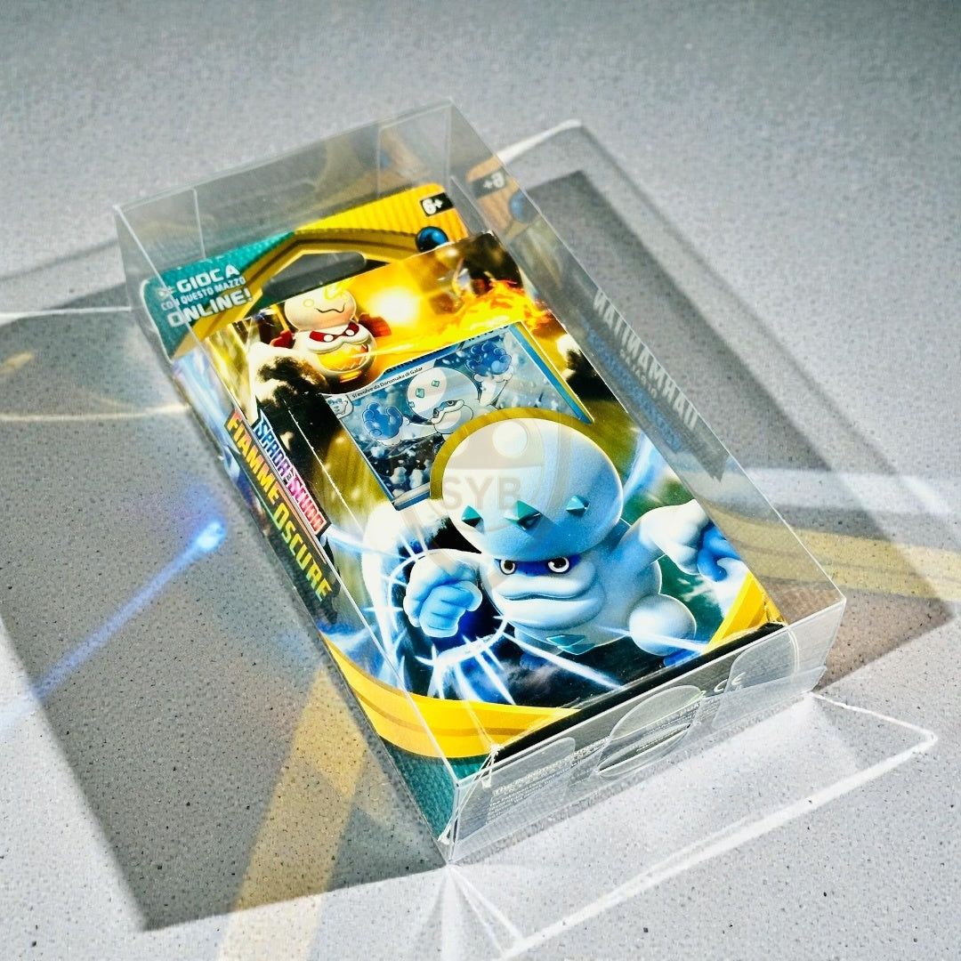 Custodia Rigida Trasparente per Mazzo Tematico Pokémon