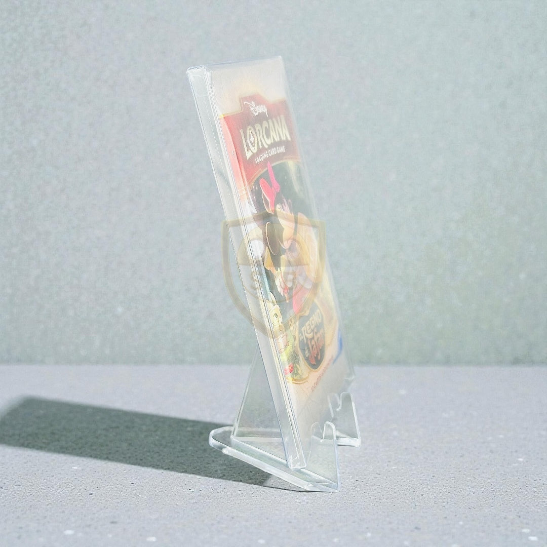 Custodia Semirigida Trasparente per Bustine Disney Lorcana TCG