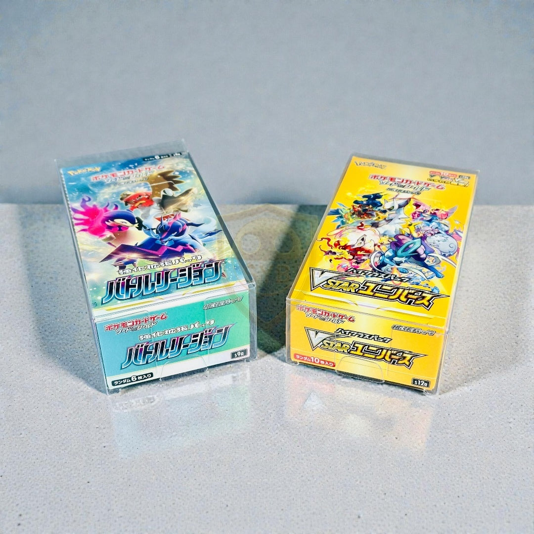 Custodia Protettiva Plastica per Pokémon Booster Box JAP – 10/16/20 Packs