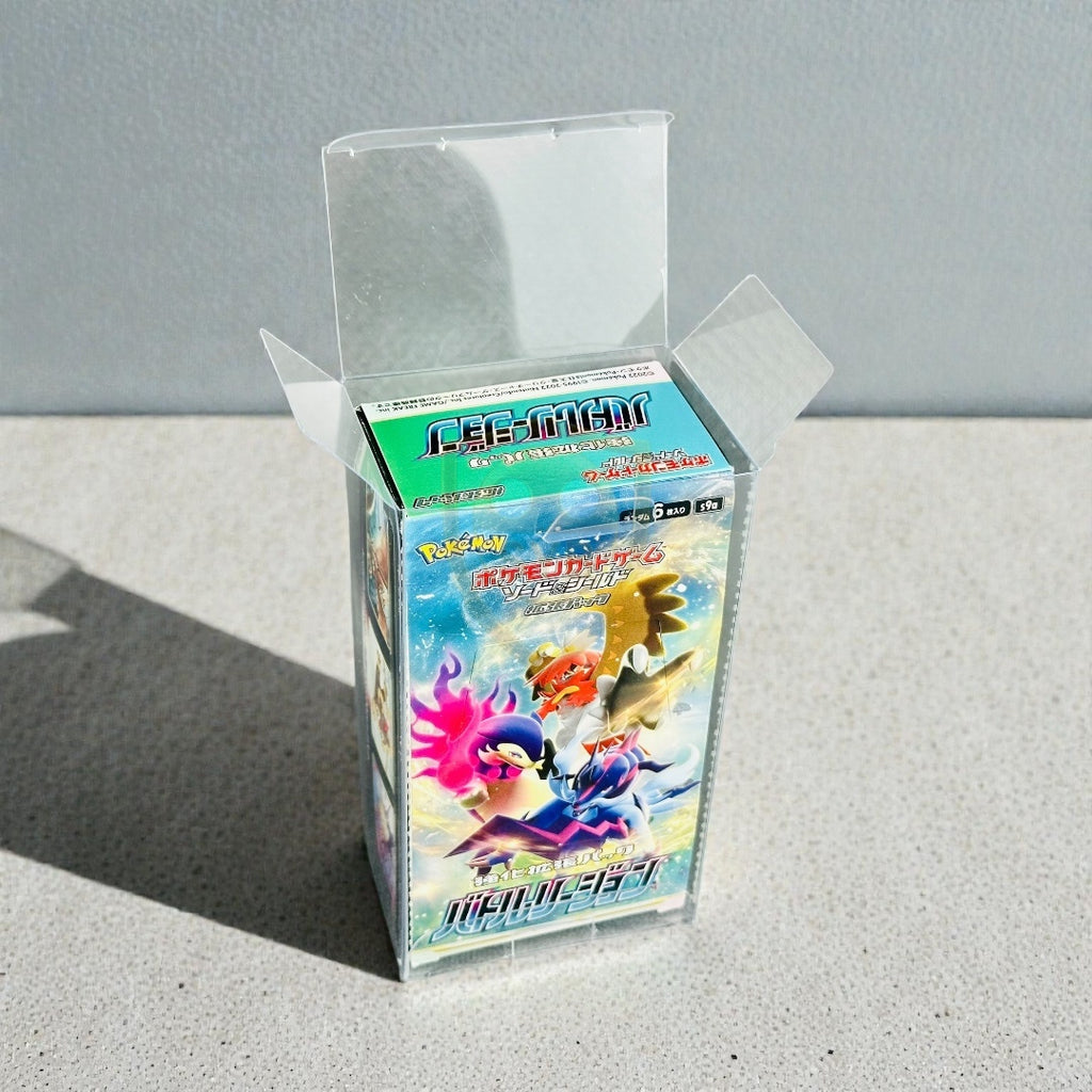 Custodia Protettiva Plastica per Pokémon Booster Box JAP – 10/16/20 Packs