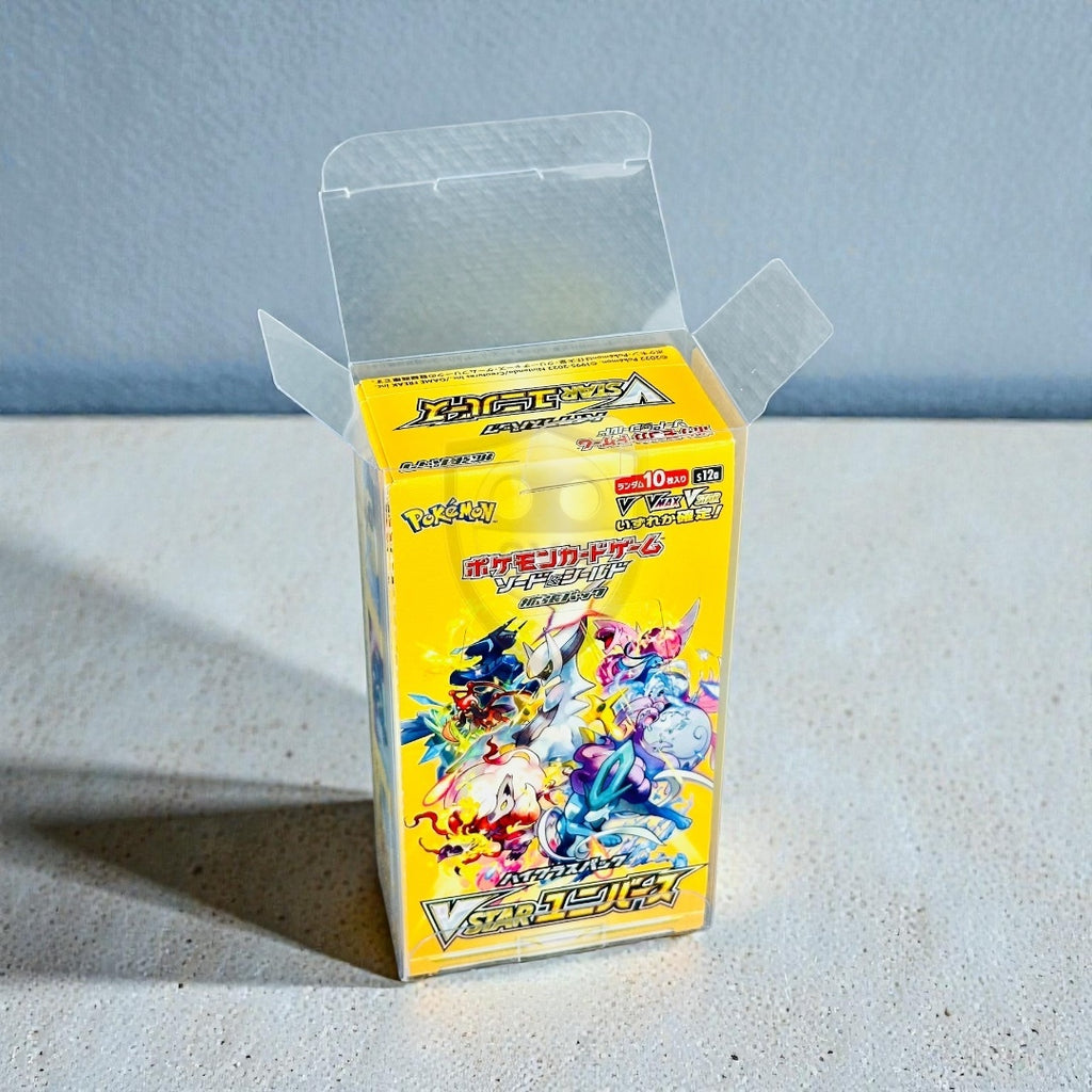 Custodia Protettiva Plastica per Pokémon Booster Box JAP – 10/16/20 Packs