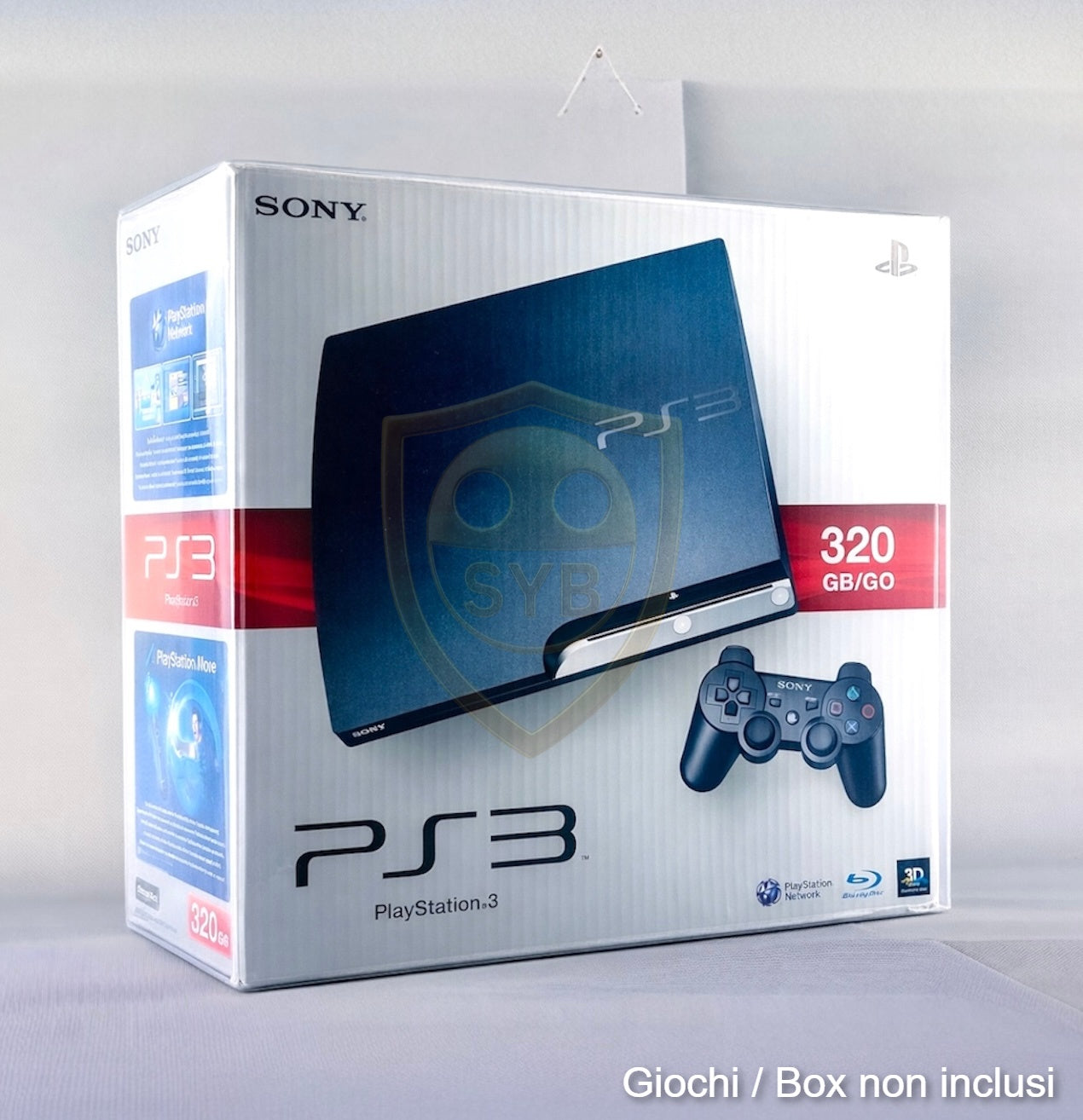 Custodia PS3 Slim Sony PlayStation Console Protezione semirigida