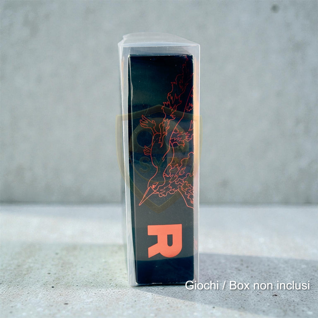 Custodia UPC moltres del team rocket Ultra Premium pokemon Teca semi-rigida