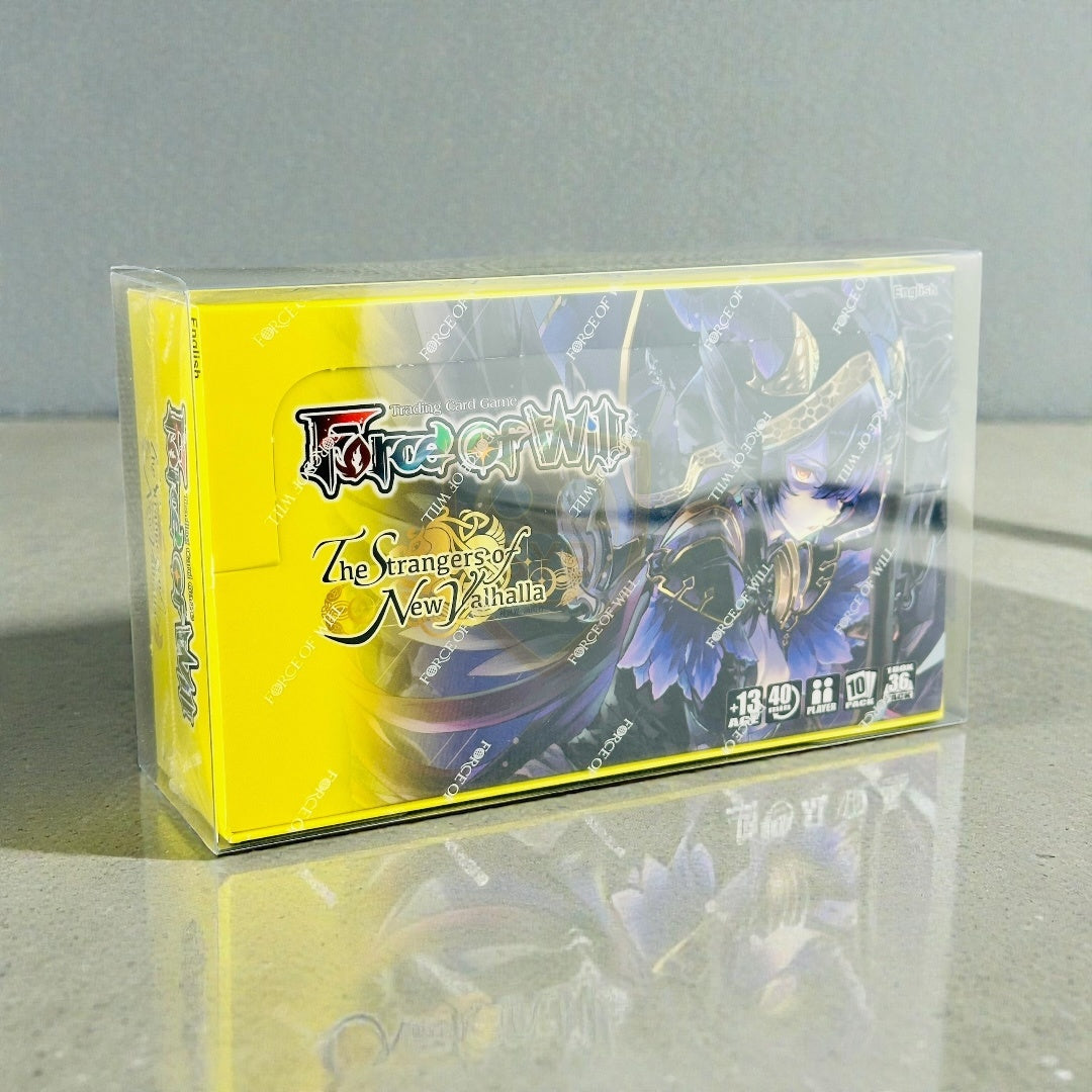 Custodia Trasparente Rigida per Force of Will – Protezione Premium Cartes TCG