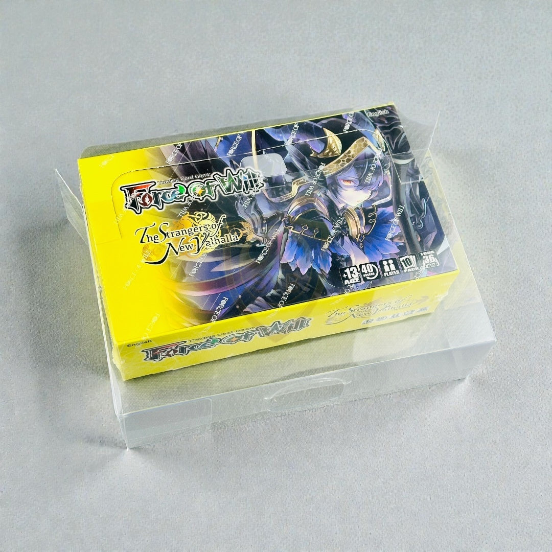 Custodia Trasparente Rigida per Force of Will – Protezione Premium Cartes TCG